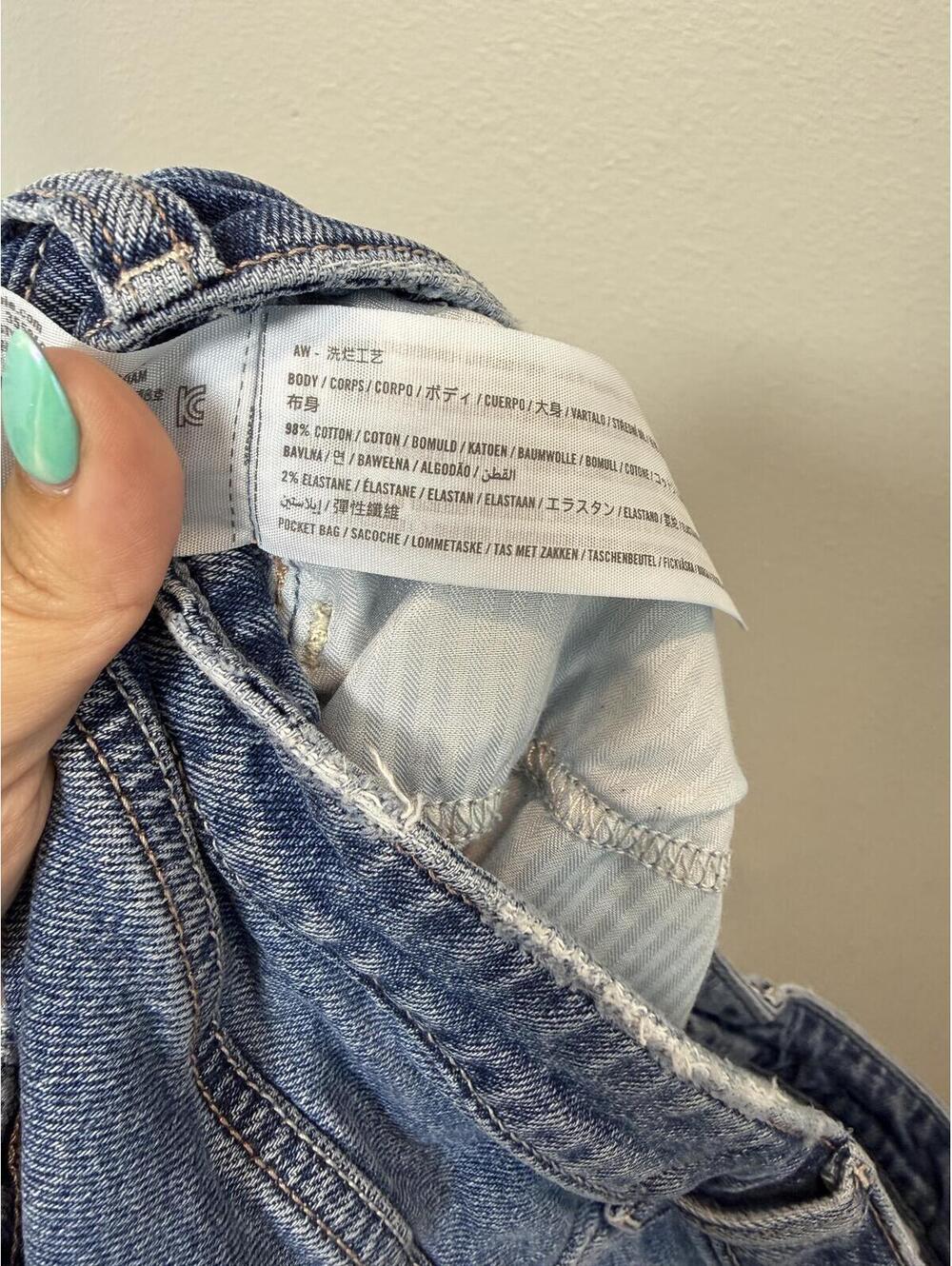 Hollister Curvy High Rise Straight Jean - Women's 16 Short - Picture 7 of 7